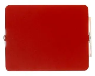 Nemo Applique À Volet Pivotant Væglampe E14 Hvid/Rød